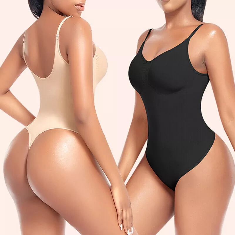 CurveOn -Thong Bodysuit Sculpting Shapewear