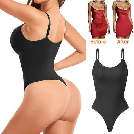 CurveOn -Thong Bodysuit Sculpting Shapewear